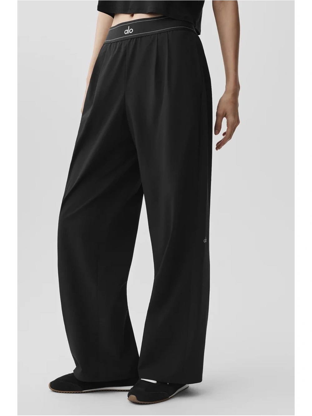 Alo Suit Up Trouser Black (Sizes XS-L)